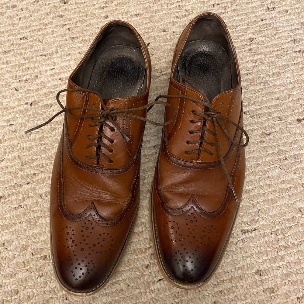 Stacy Adams Brown Size 12 Dress Shoes